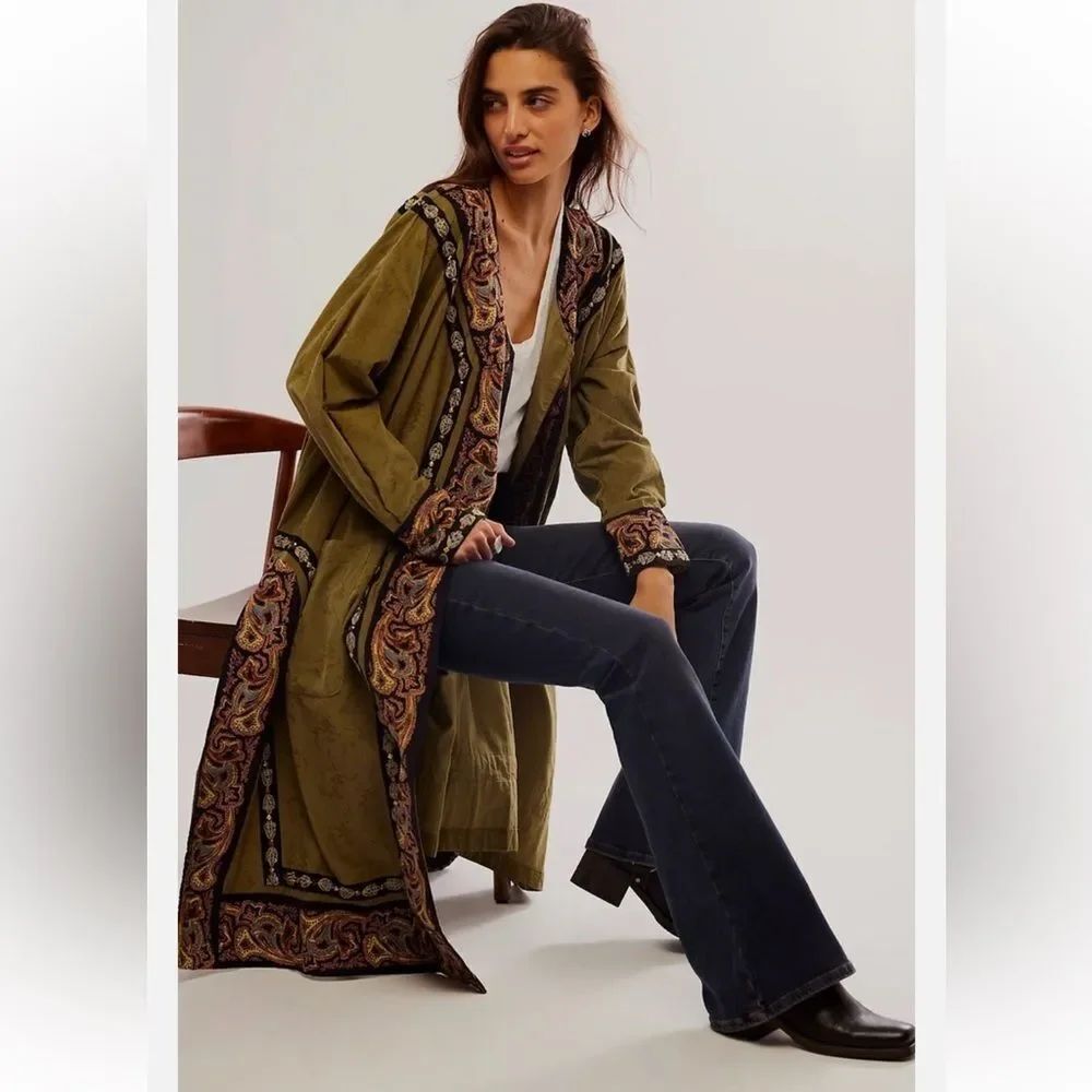 NEW Free People Bali Somerset Duster Size XS/S